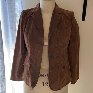 Leather Blazer